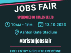 Bristol Jobs Fair 13th of October 2023