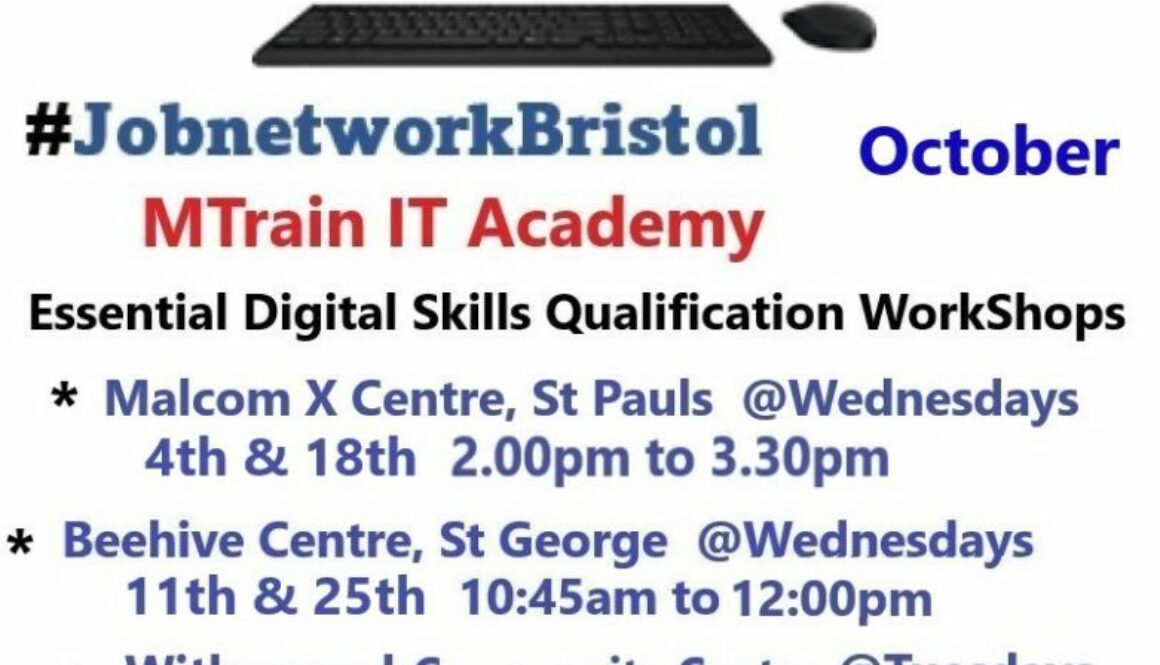 16+ Bristol EDSQ Essential Digital Skills For Work – October