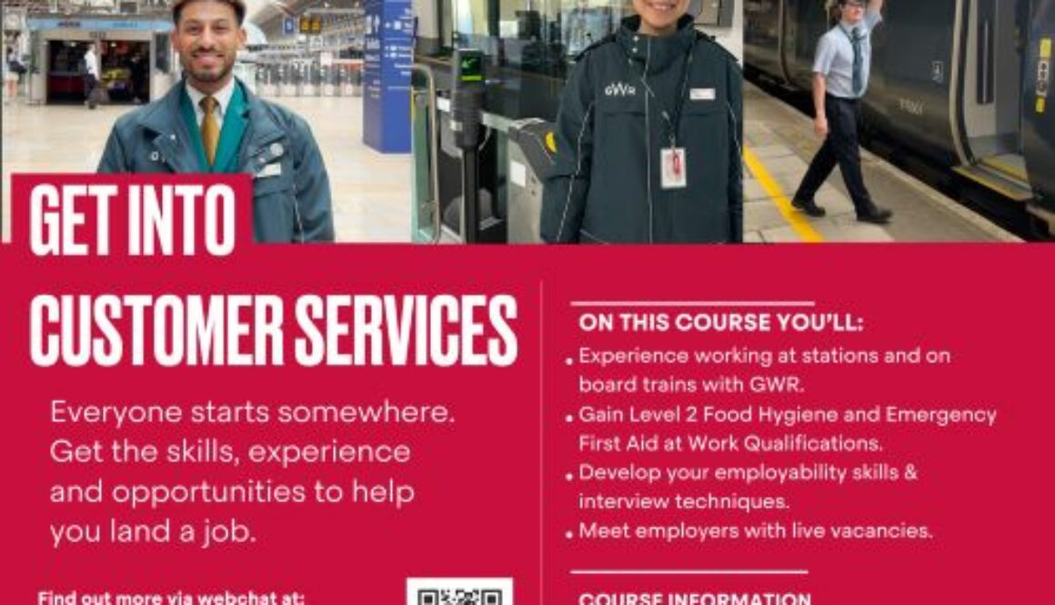 Princes Trust- Get Into Customer Services with GWR – February