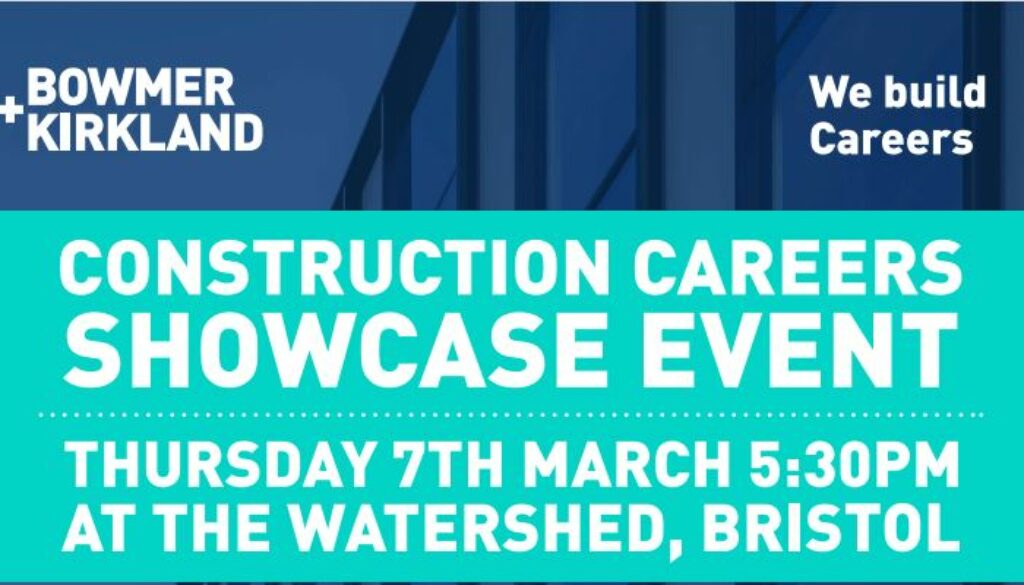 Construction Careers Showcase Event Leaflet