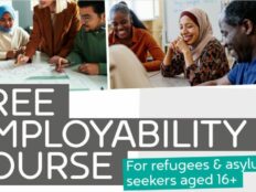 Free Employability Course for refugees and asylum seekers aged 16 and over