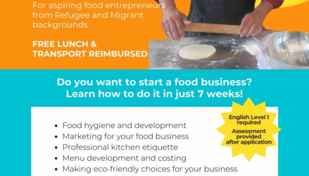 Training: ACH Accelerated Cooking & Entrepreneurship Course