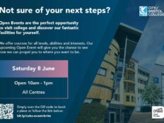 City of Bristol College Open Day 8th June