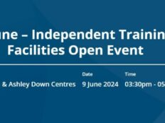 9 June – Independent Training Facilities Open Event
