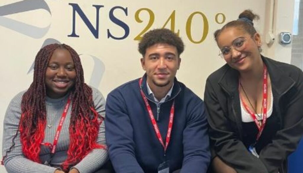 Three Apprentices posing for photo