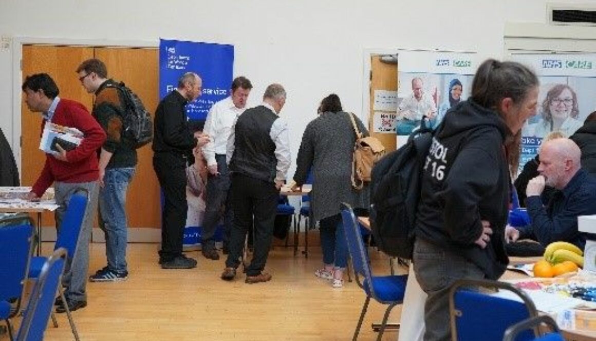 Well attended careers pop-up event