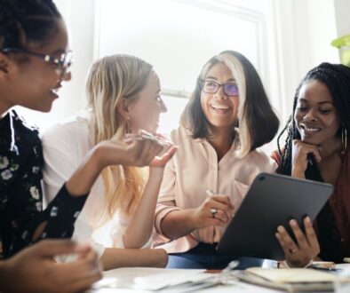 women having a meeting